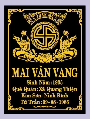 BIA ĐÁ HOA CƯƠNG