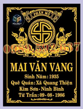 BIA ĐÁ HOA CƯƠNG
