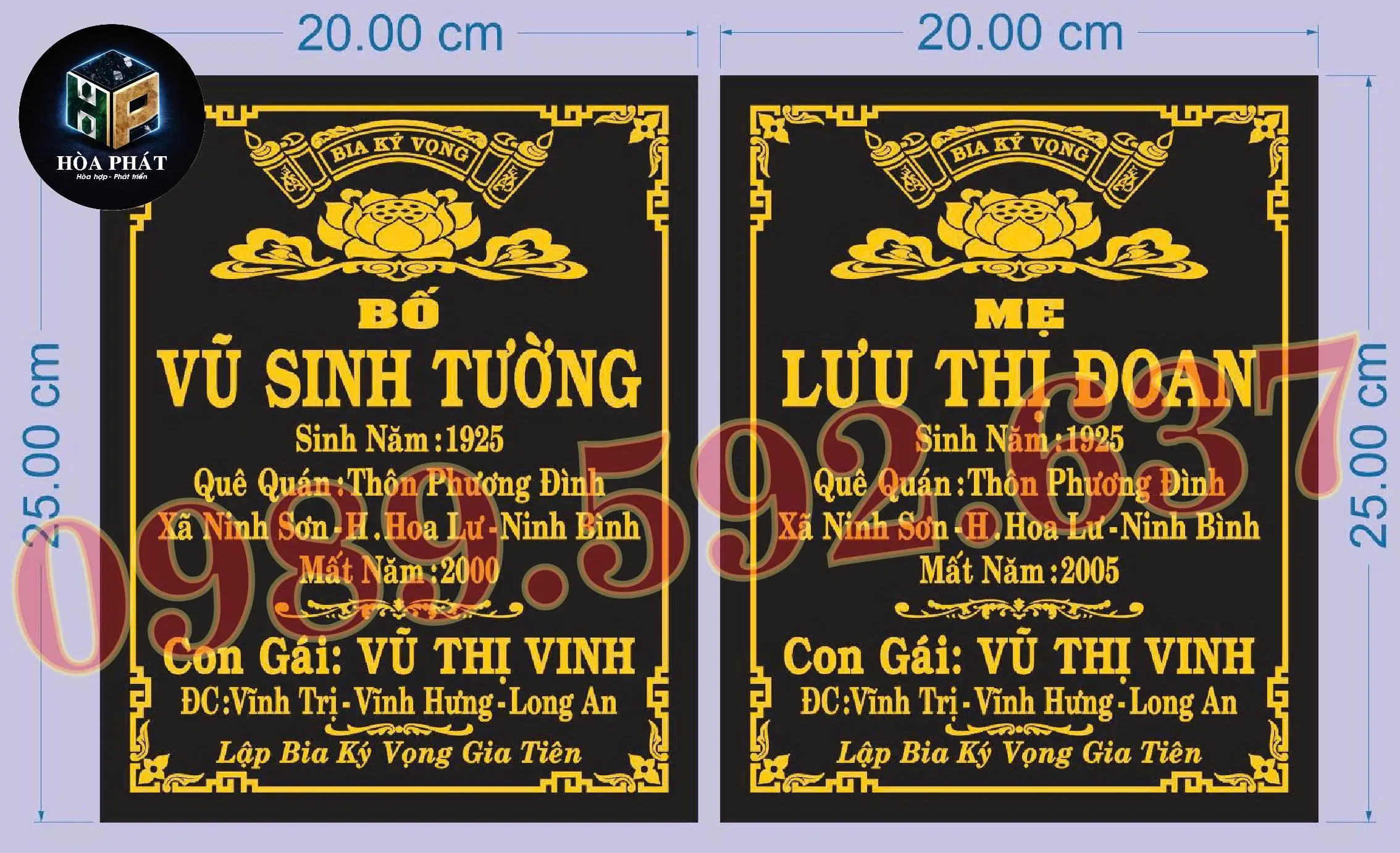 Cơ Sở Bia Mộ- Đá Hoa Cương HÒA PHÁT