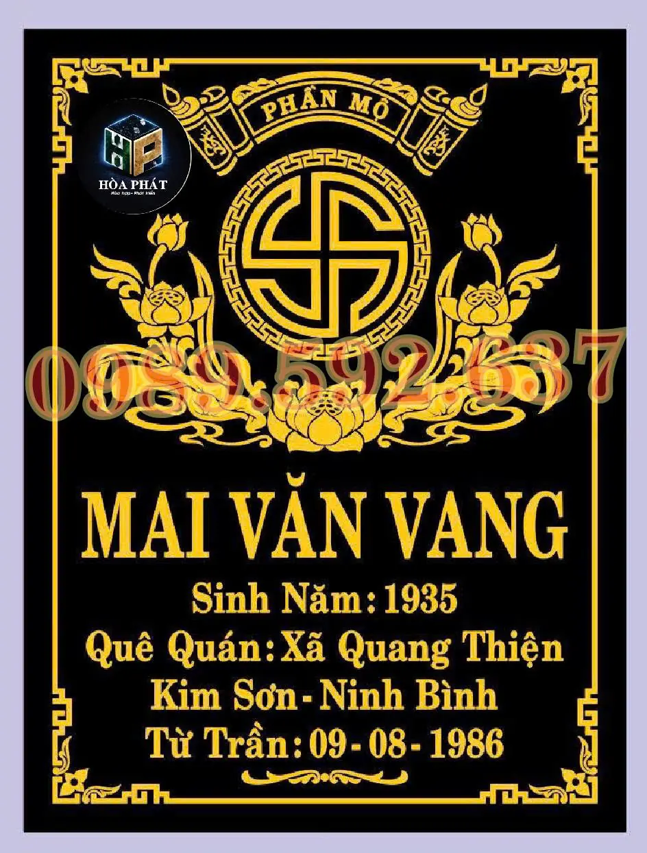 BIA ĐÁ HOA CƯƠNG