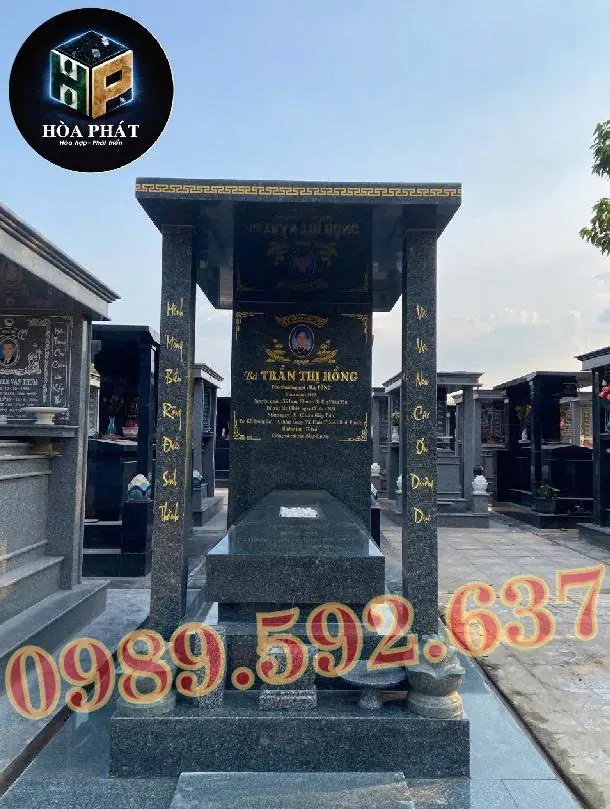 Mẫu Mộ đá hoa cương 2